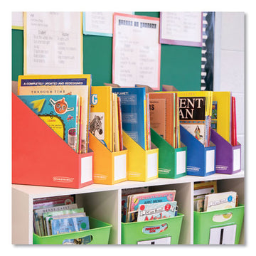Bankers Box® Cardboard Magazine File, 4 1-4 X 11 3-8 X 12 7-8, Assorted, 6-pk freeshipping - TVN Wholesale
